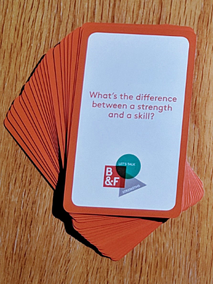 strengths card to help positive conversations